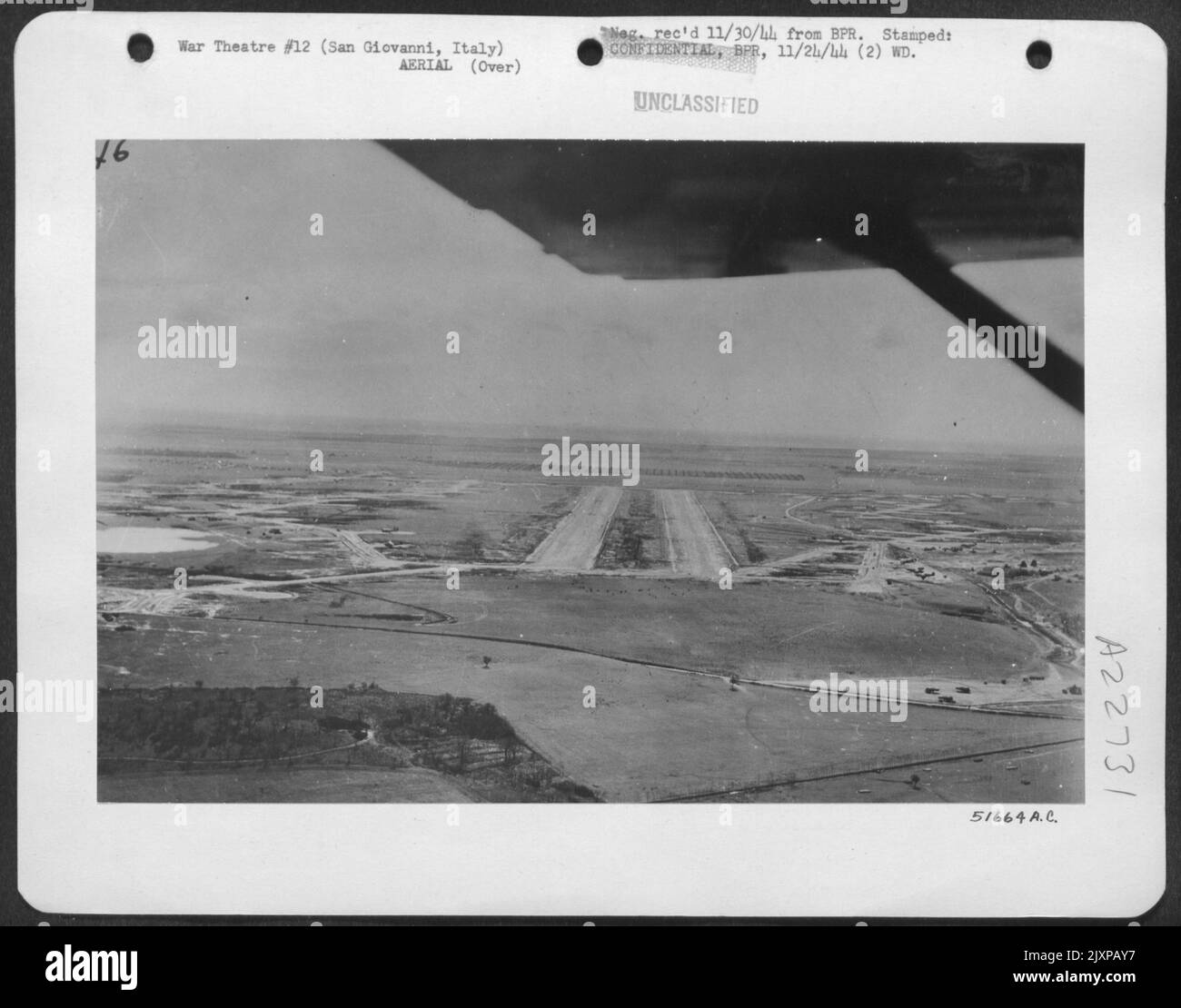 More common than six runways, but still unusual for the overseas airfield is this double runway