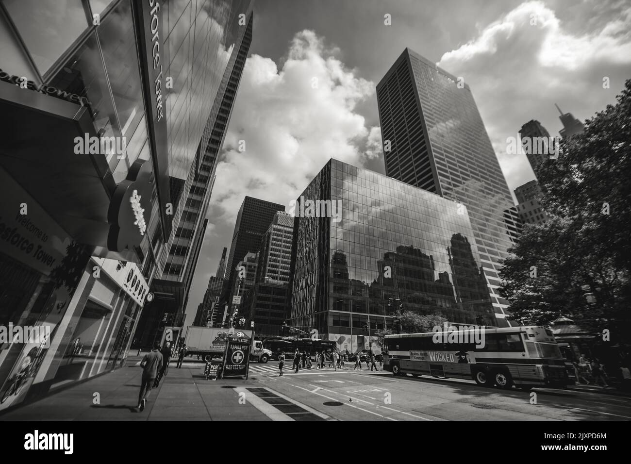 Black and White New York Stock Photo Alamy