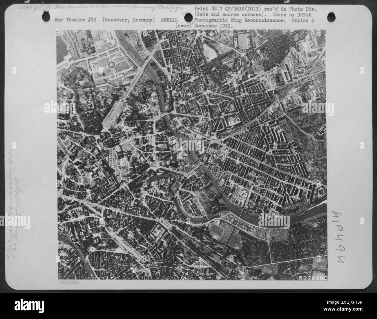 Aerial View Of Hannover, Germany. For Comparable Night View See A-82205
