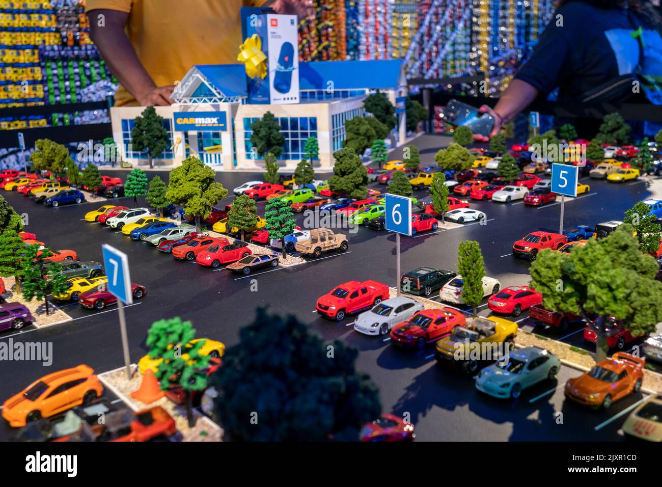 Brand activation on the High Line Park in New York for the online and