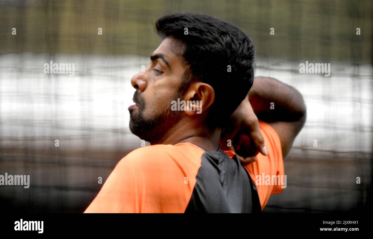 Ravichandran Aswin practices in the nets at the Adelaide Oval ahead of the  test match in Adelaide, Monday, December 3, 2018. (AAP Image/Kelly Barnes  Stock Photo - Alamy