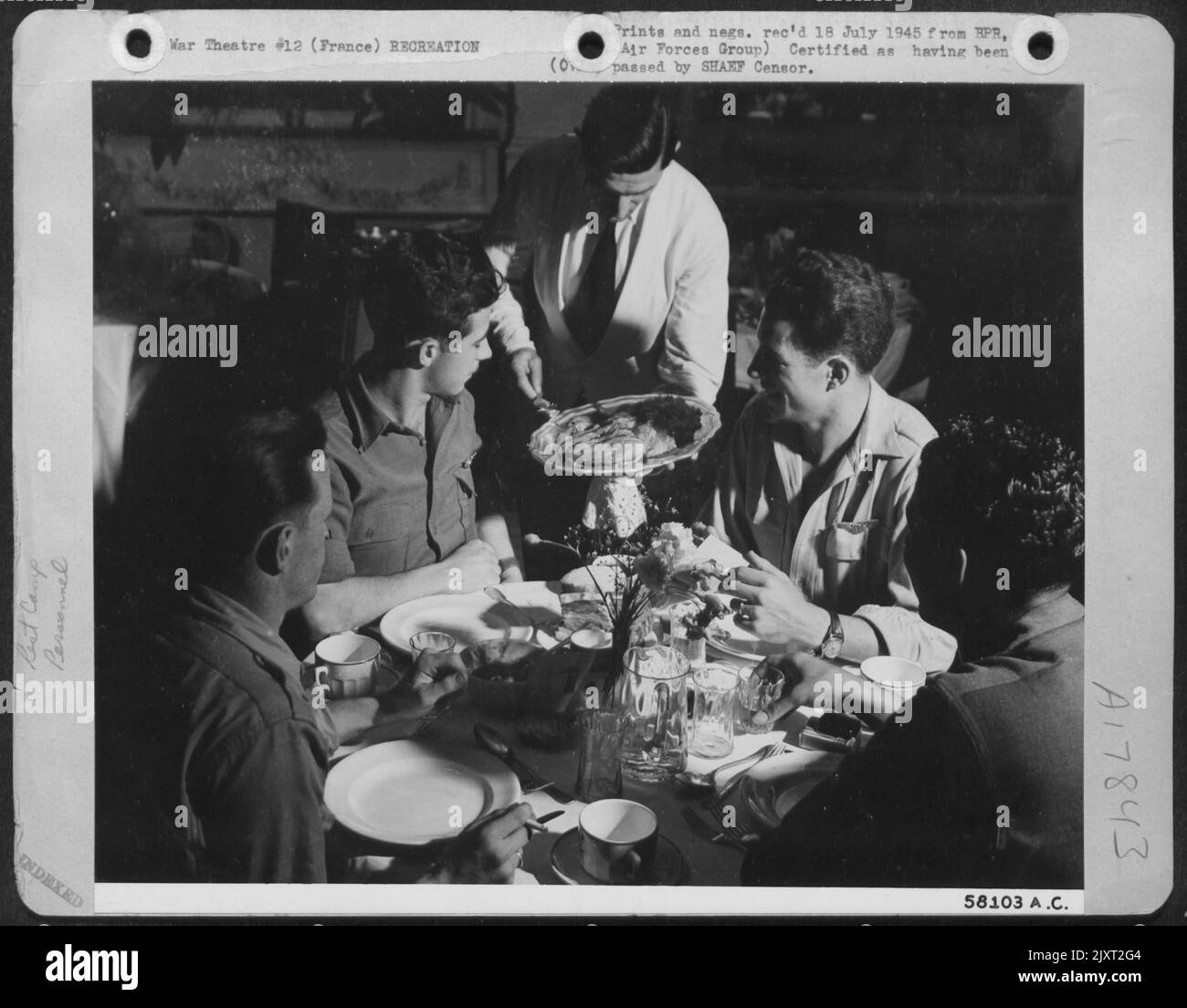 Peace Time Standards Of Service Are Maintained At The Ussataf S Hotel D peace-time-standards-of-service-are-maintained-at-the-ussataf-s-hotel-d