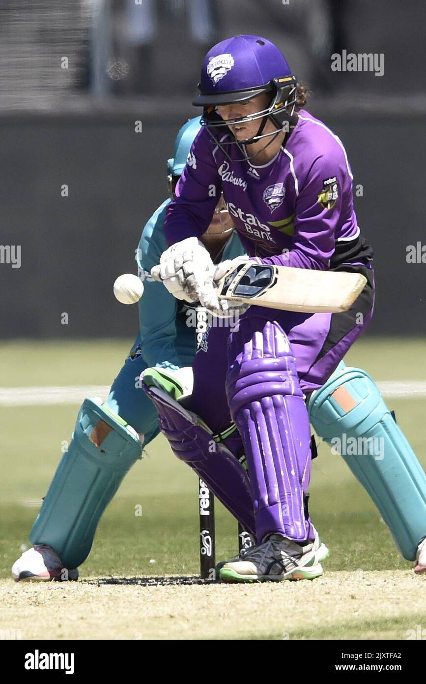 Sasha Moloney batting during the Women's Big Bash League (WBBL) match ...