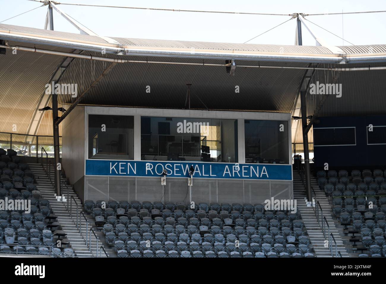 A general view of the Ken Rosewall Arena in Sydney, Friday, January 4, 2018. NSW Premier Gladys