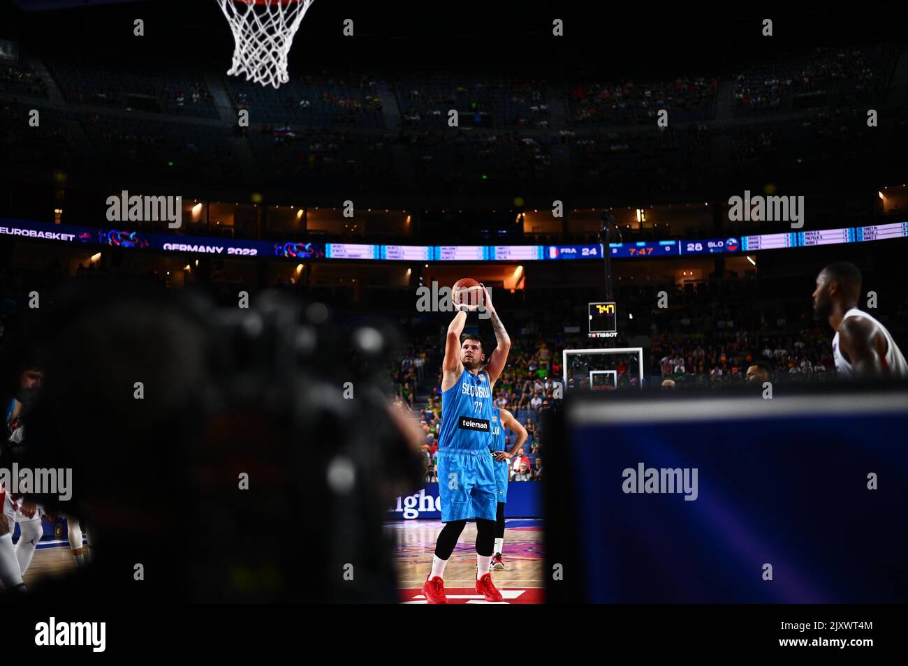 COLOGNE, GERMANY SEPTEMBER 7, 2022 Luka Doncic. The basketball match of Eurobasket 2022