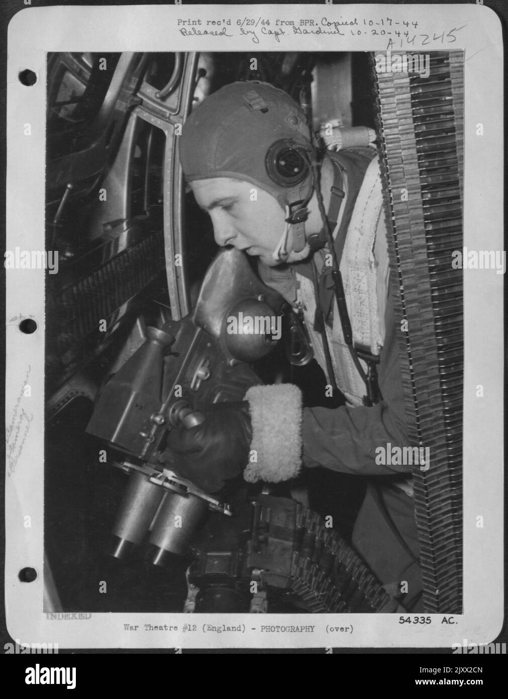 ENGLAND-The fighting photographers of the 9th Air force Combat Camera