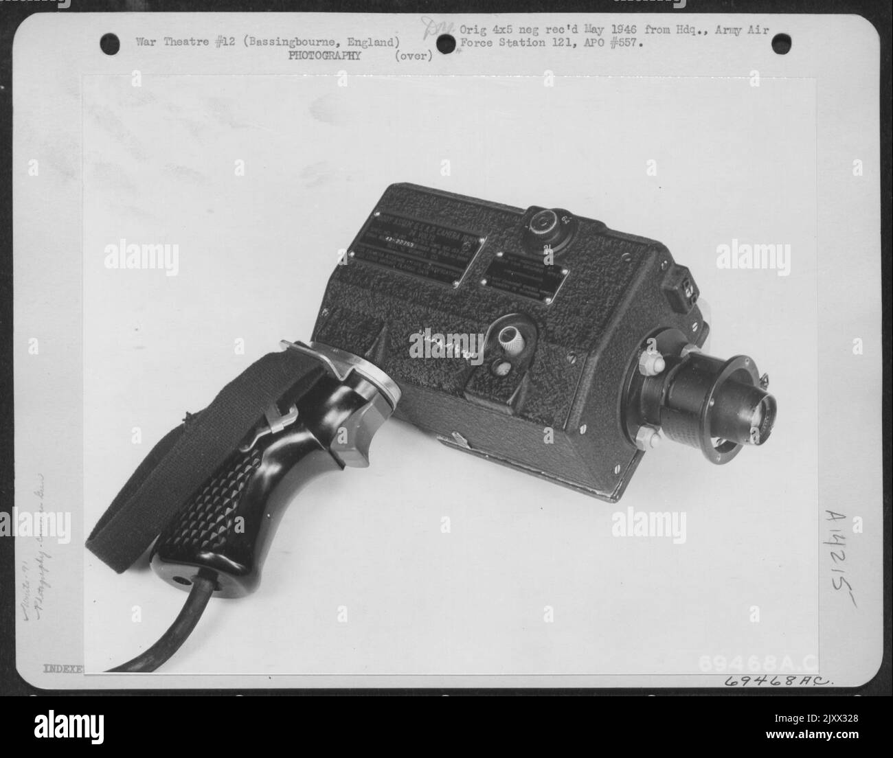 Gsap (Gunsight Aiming Point) Camera Is Equipped With A Motor Mounting