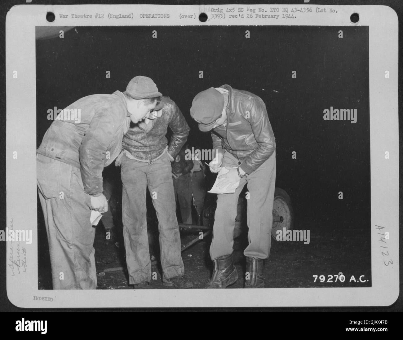 1St Lt. J.M. Smith Of Austin, Texas, Pilot Of The Boeing B17 "Our Gang