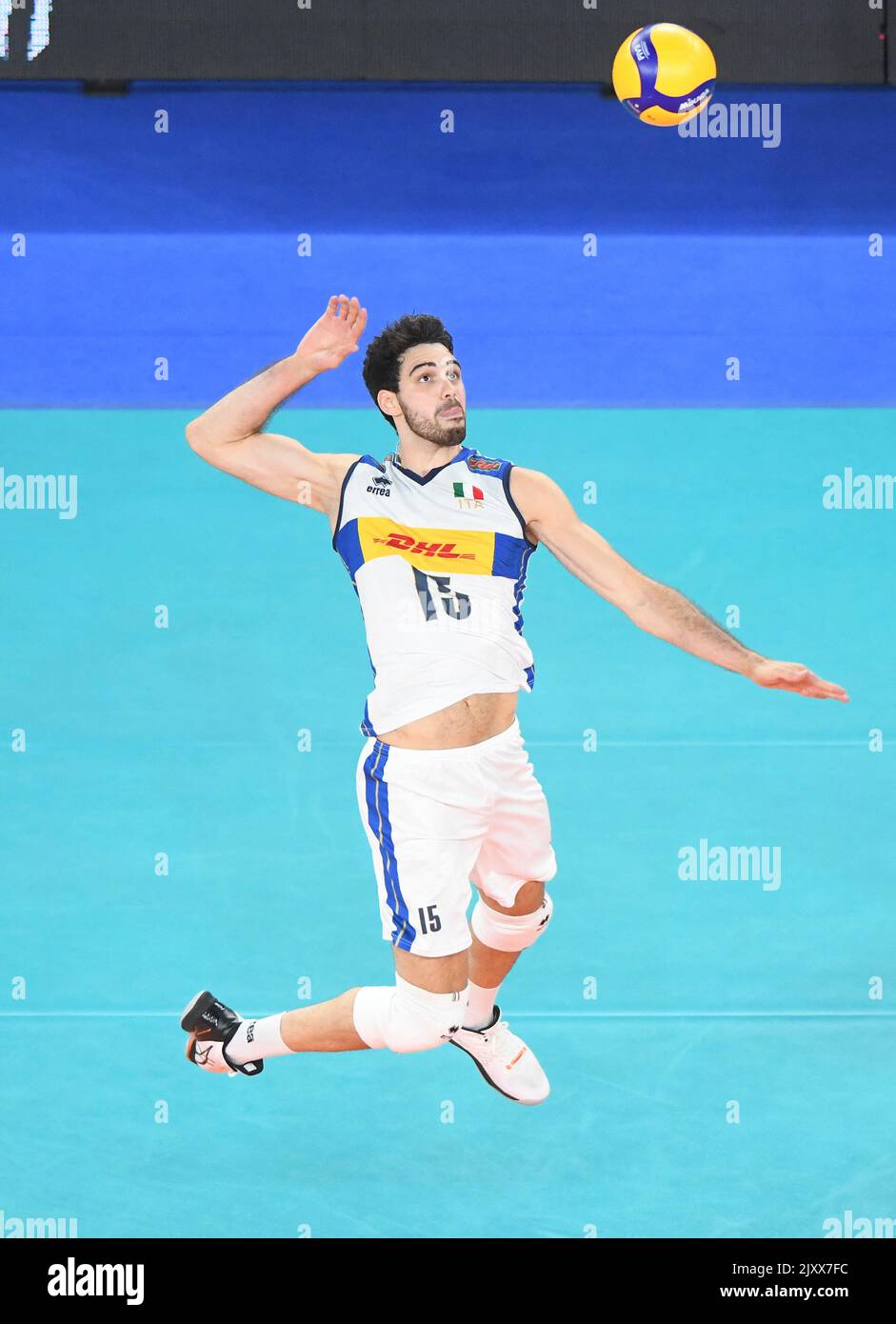 Daniele Lavia (Italy). Volleyball World Championship 2022. Quarter