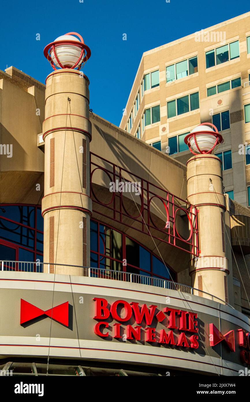 Bow Tie Cinema, 11940 Market Street, Reston, Virginia Stock Photo Alamy