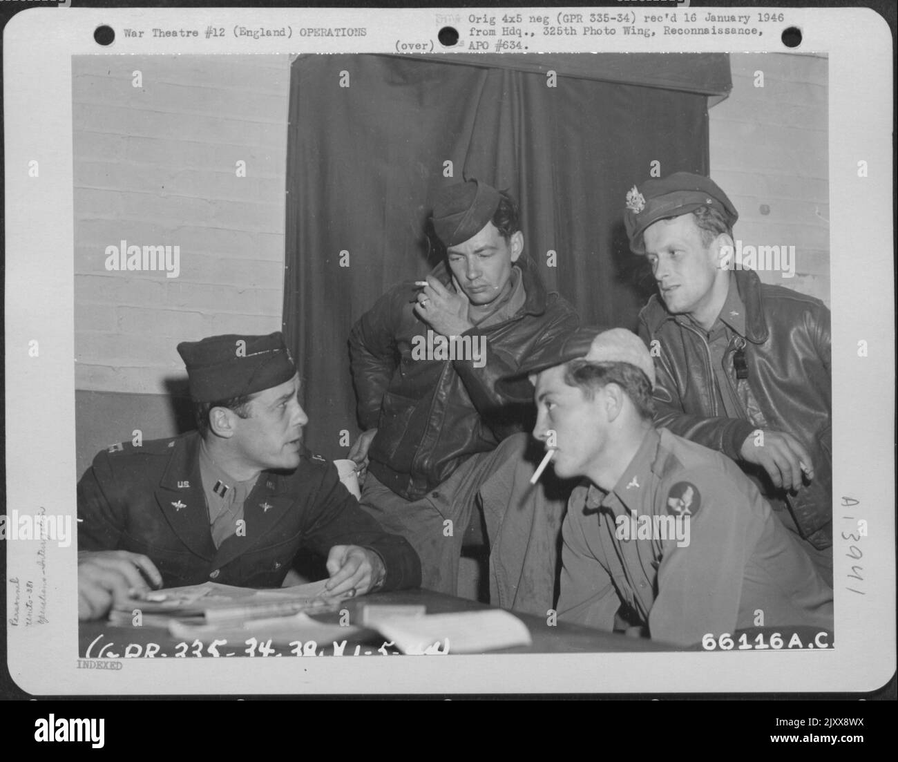 Capt. Bonneau Interrogates Lt. Cahill, Sgt. Mccrory And An Unidenfied