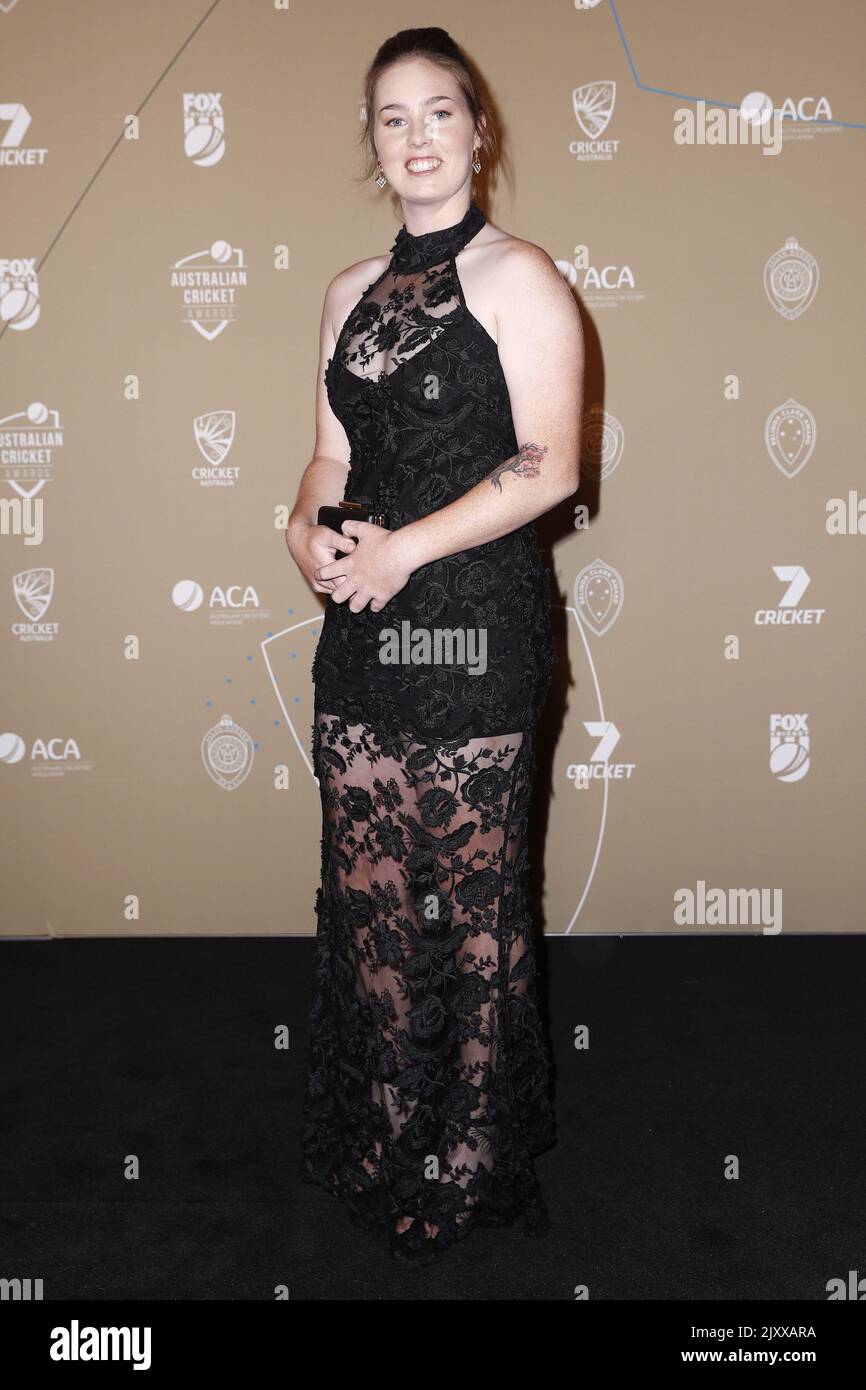 Amanda Jade Wellington Poses For A Photograph On Arrival For The amanda-jade-wellington-poses-for-a-photograph-on-arrival-for-the