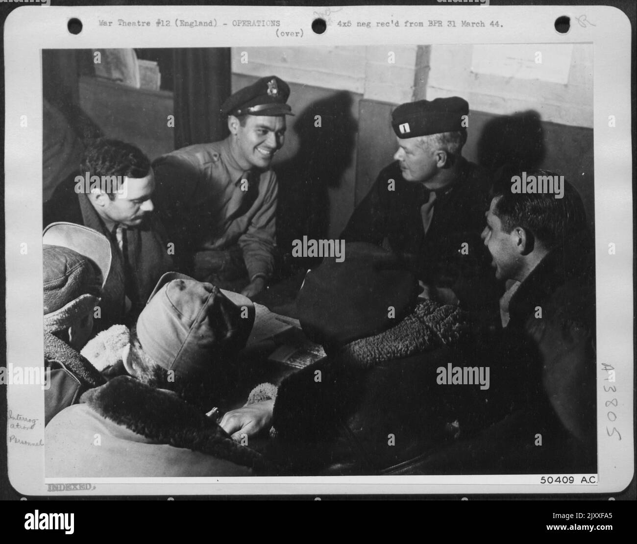 Flying ofrt "Dream Baby" crew are interrogated uponn their return from