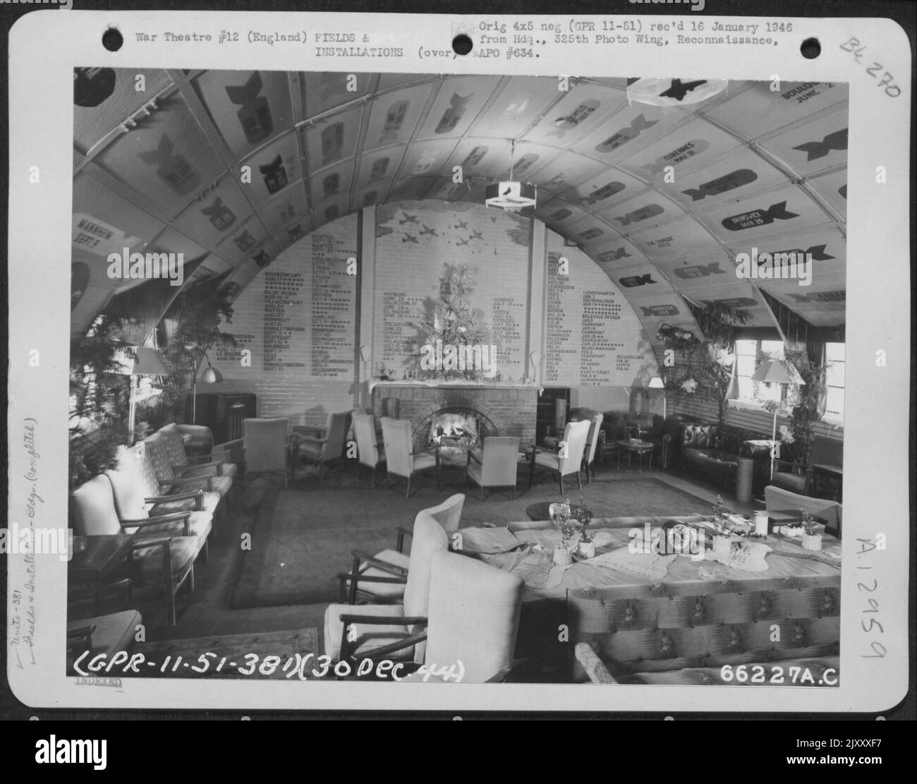 Interior View Of The 381St Bomb Group Officers #39 Lounge At 8Th Air Force Station 167 Ridgewell Interior View Of The 381St Bomb Group Officers #39 Lounge At 8Th Air Force Station 167 Ridgewell