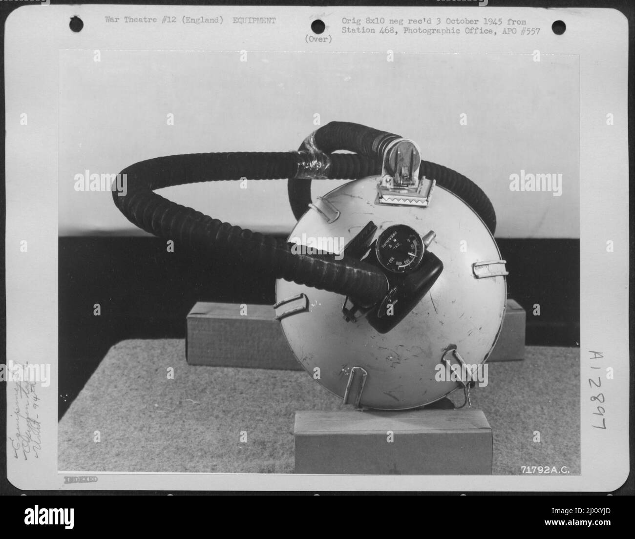 Photograph Of An Oxygen Supply System At The 94Th Bomb Group Base In