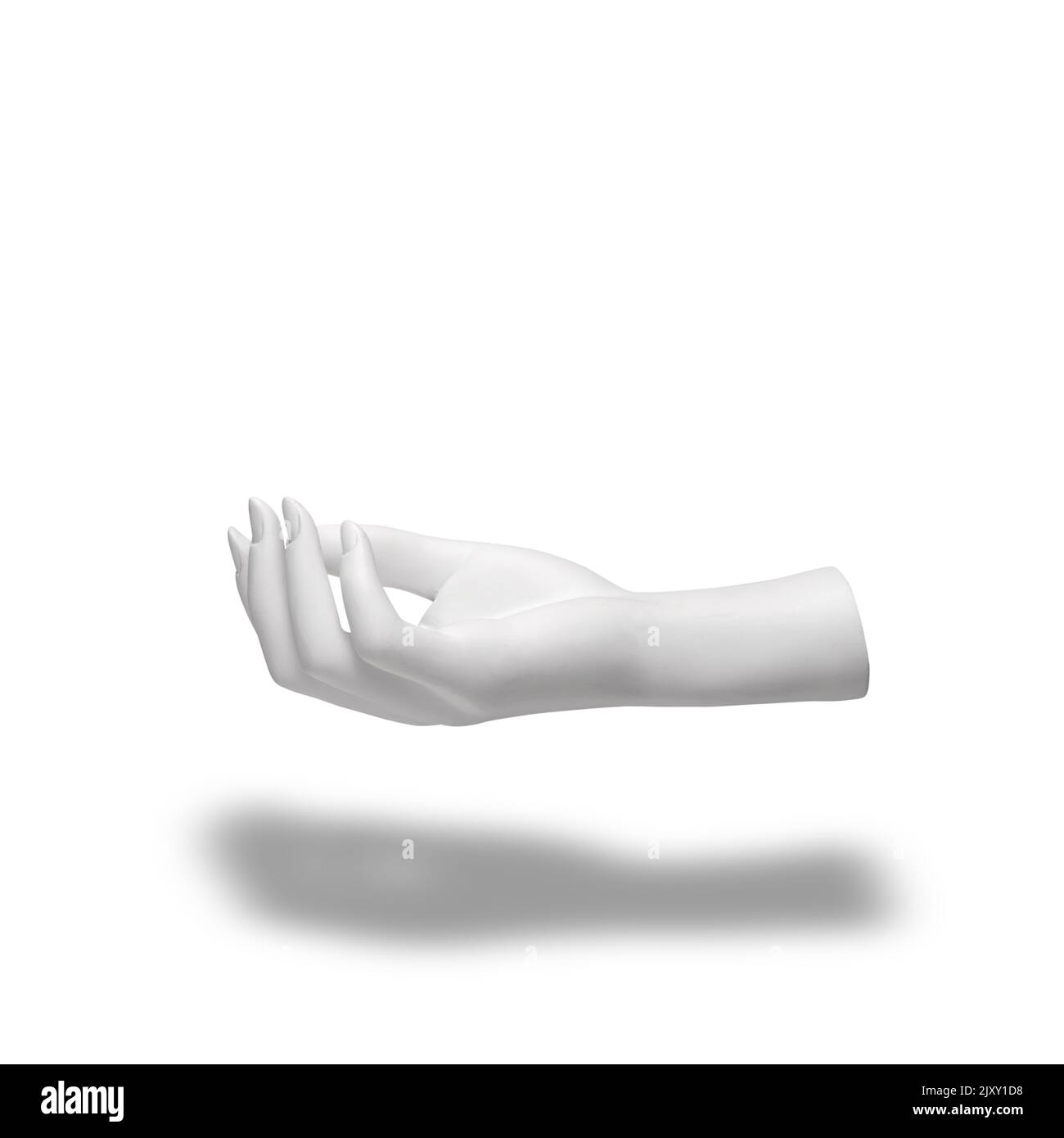 White Mannequin Hand Stock Photo