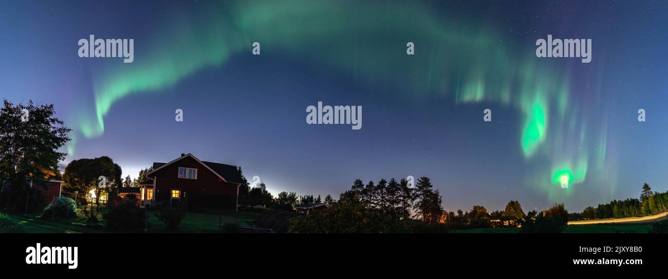 Kurv sindsyg lidenskabelig Northern lights in umea, sweden hi-res stock photography and images - Alamy