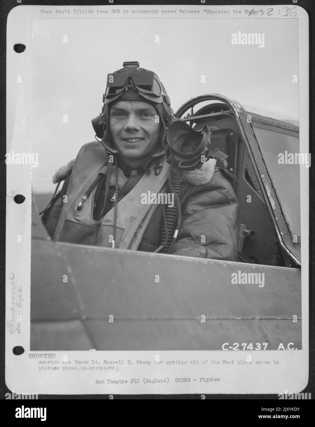 America can thank Lt. Russell D. Stump for getting rid of the Nazi