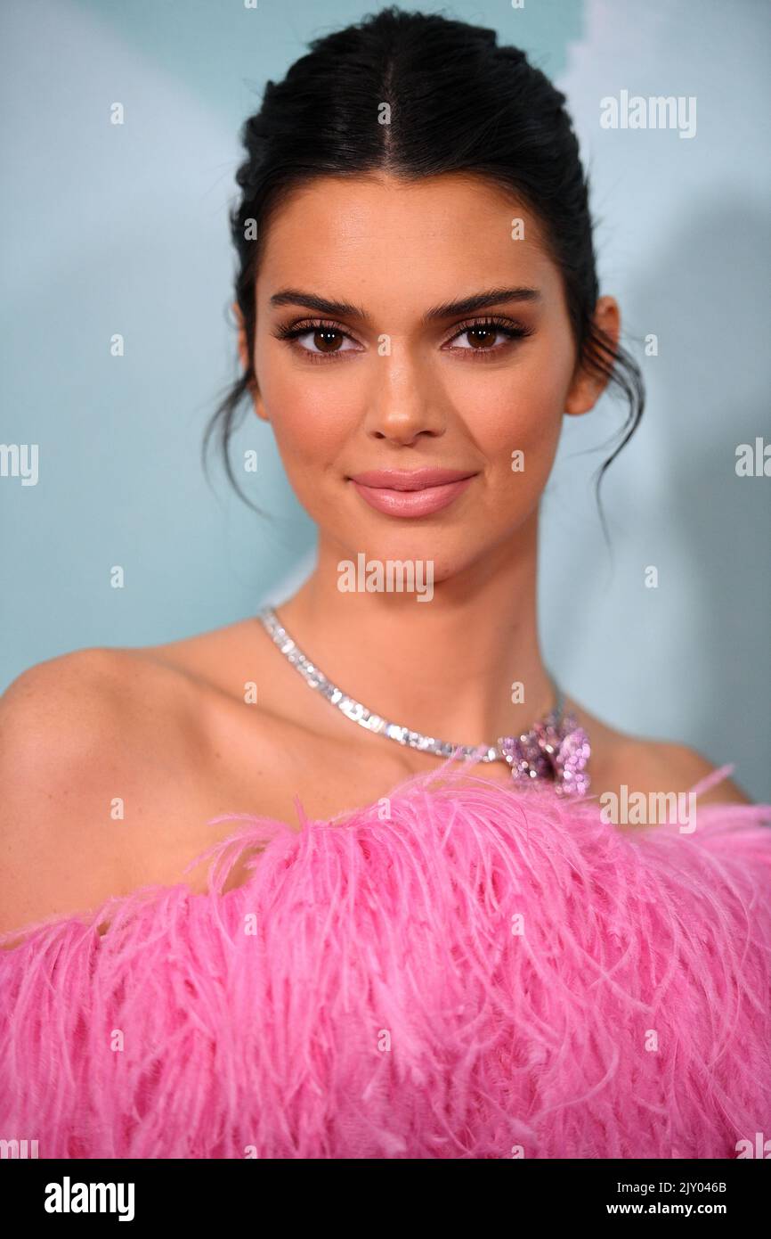 Kendall Jenner arrives at the official opening of the Tiffany & Co
