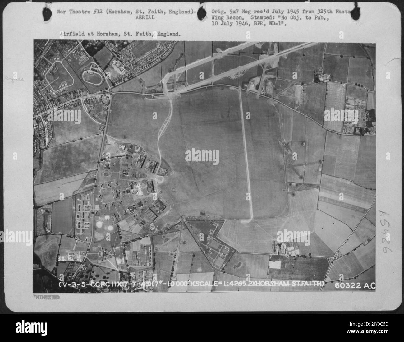 Airfield At Horsham, St. Faith, England Stock Photo Alamy