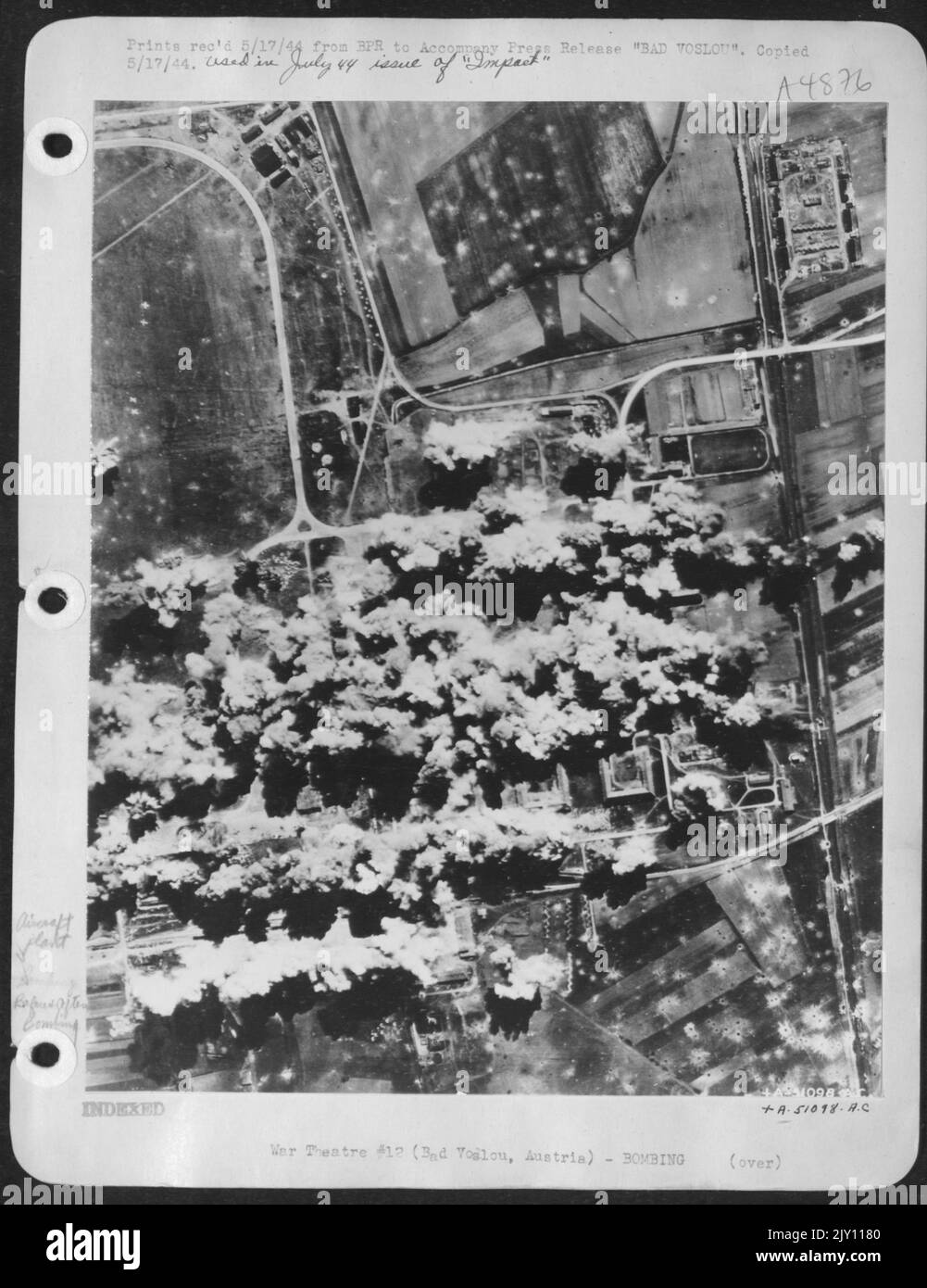 Consolidated B24 Liberator bombers of the U.S. 15th AF makes finest