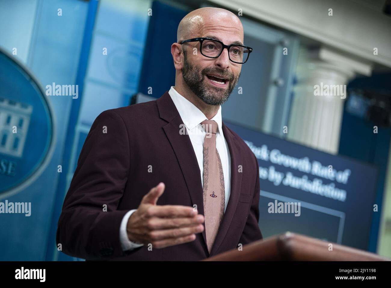 Washington, United States. 07th Sep, 2022. Demetre Daskalakis, deputy ...