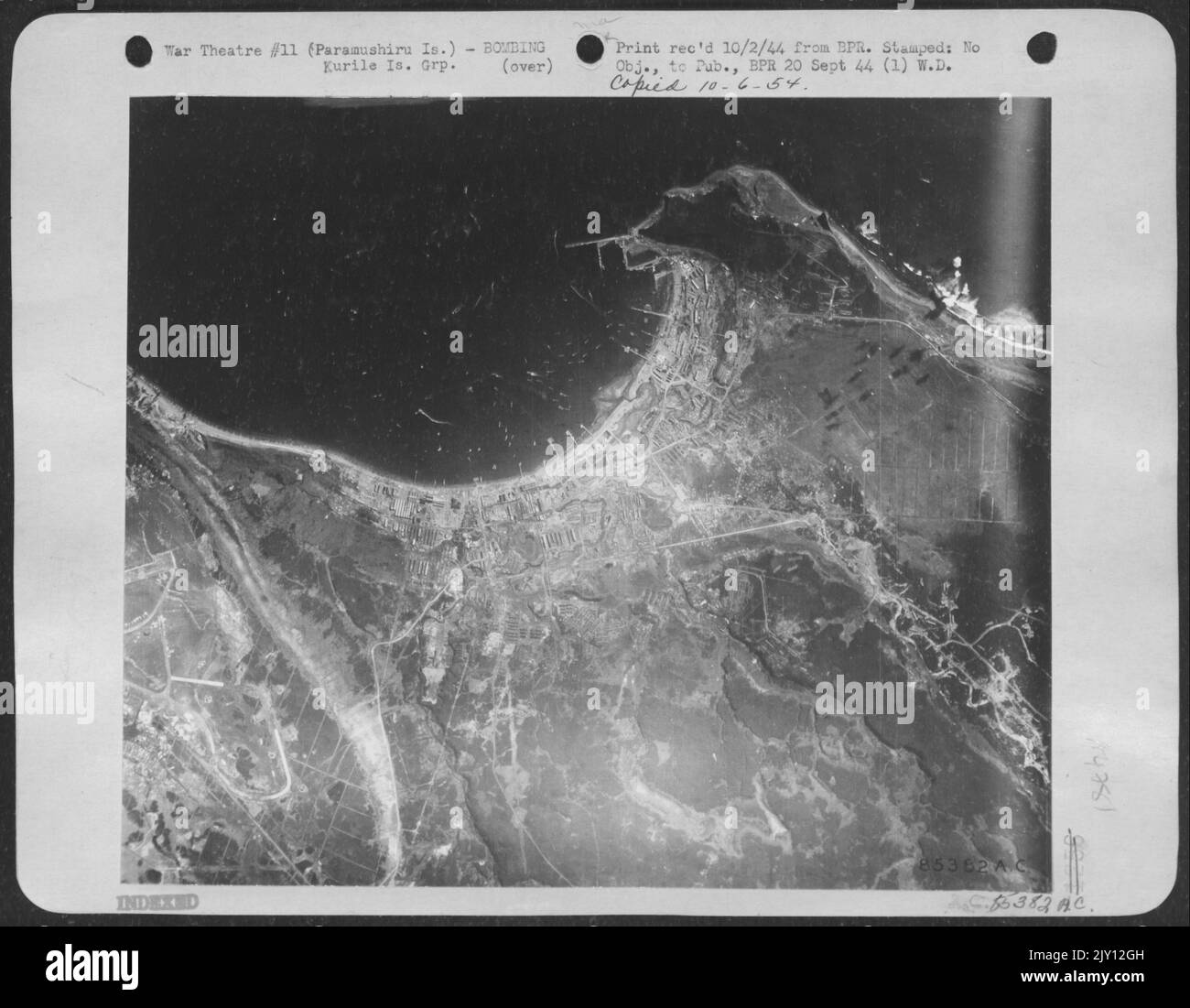 Staging Area, Kashiwara Bay, Paramushiru Island, An 11Th Air Force ...