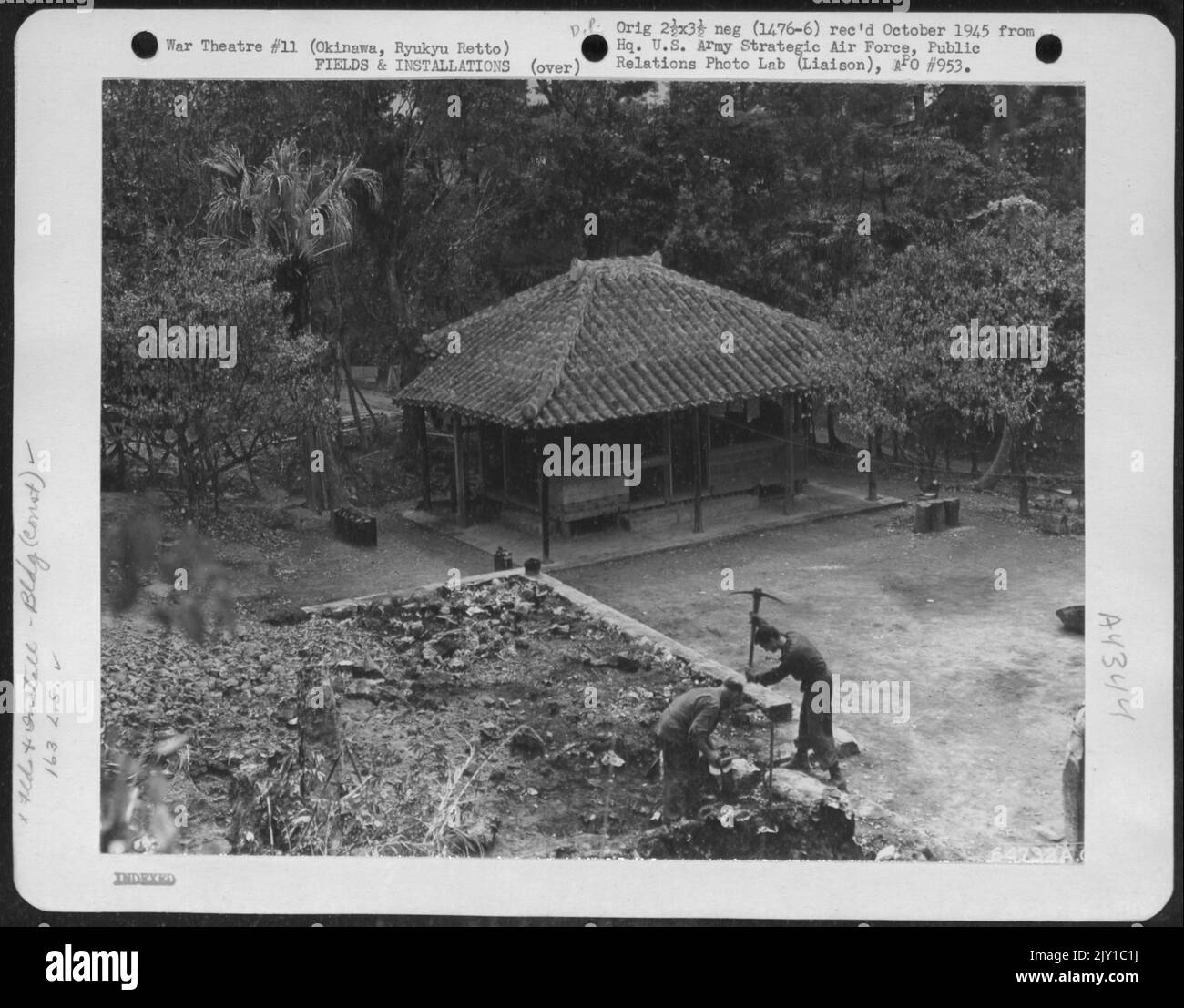The Orderly Room And Headquarters Area Of The 163Rd Liaison Squadron ...