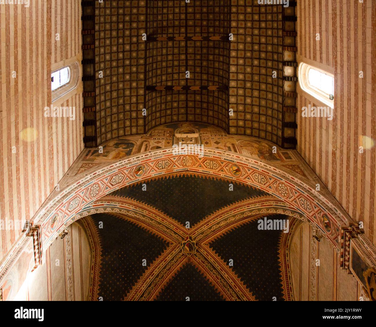 Interior Ceiling Church Barrel Vault Cross Vault Verona Photograph