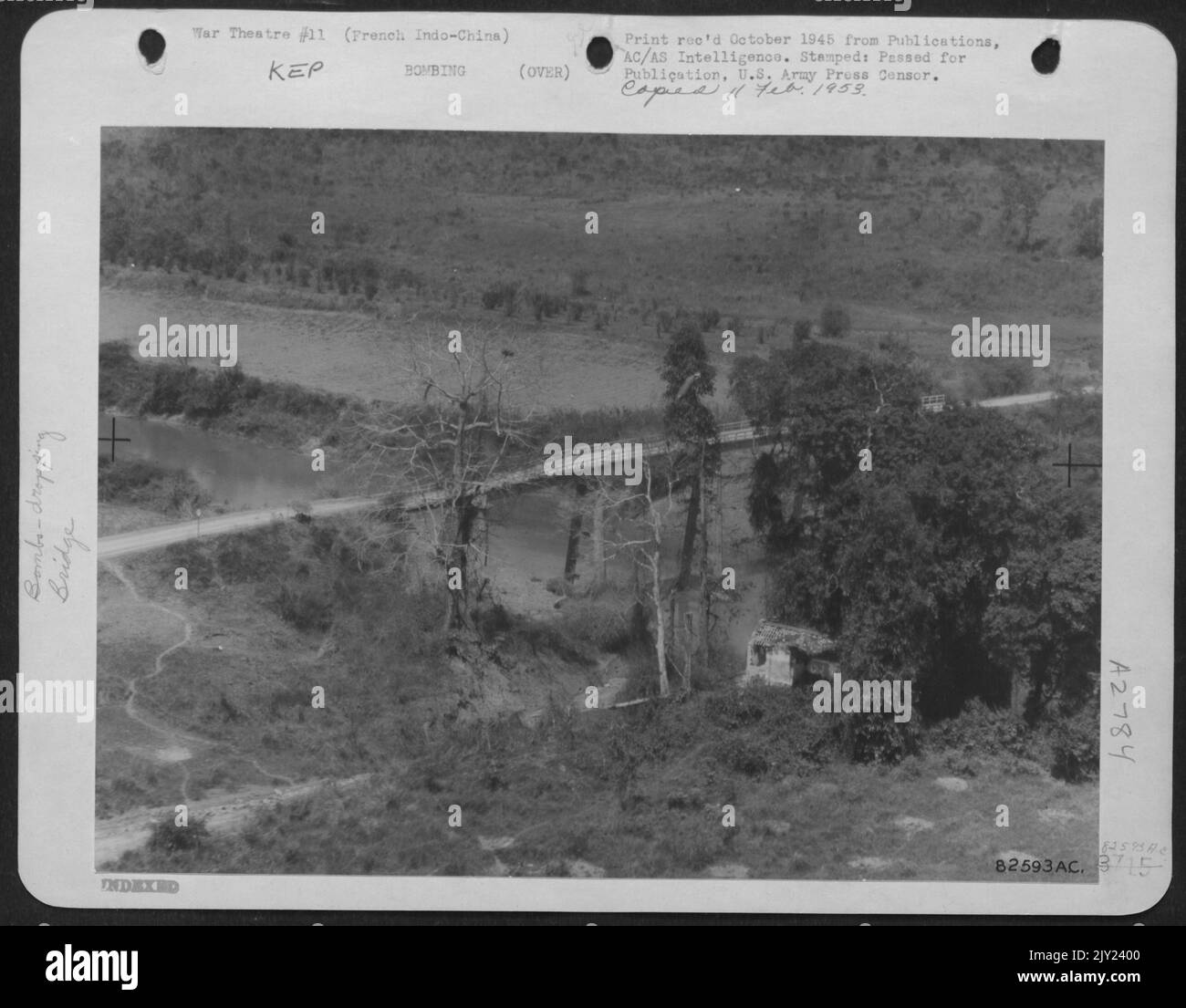 Sweeping Over The Waterways Of Eastern French IndoChina, 'Bridge