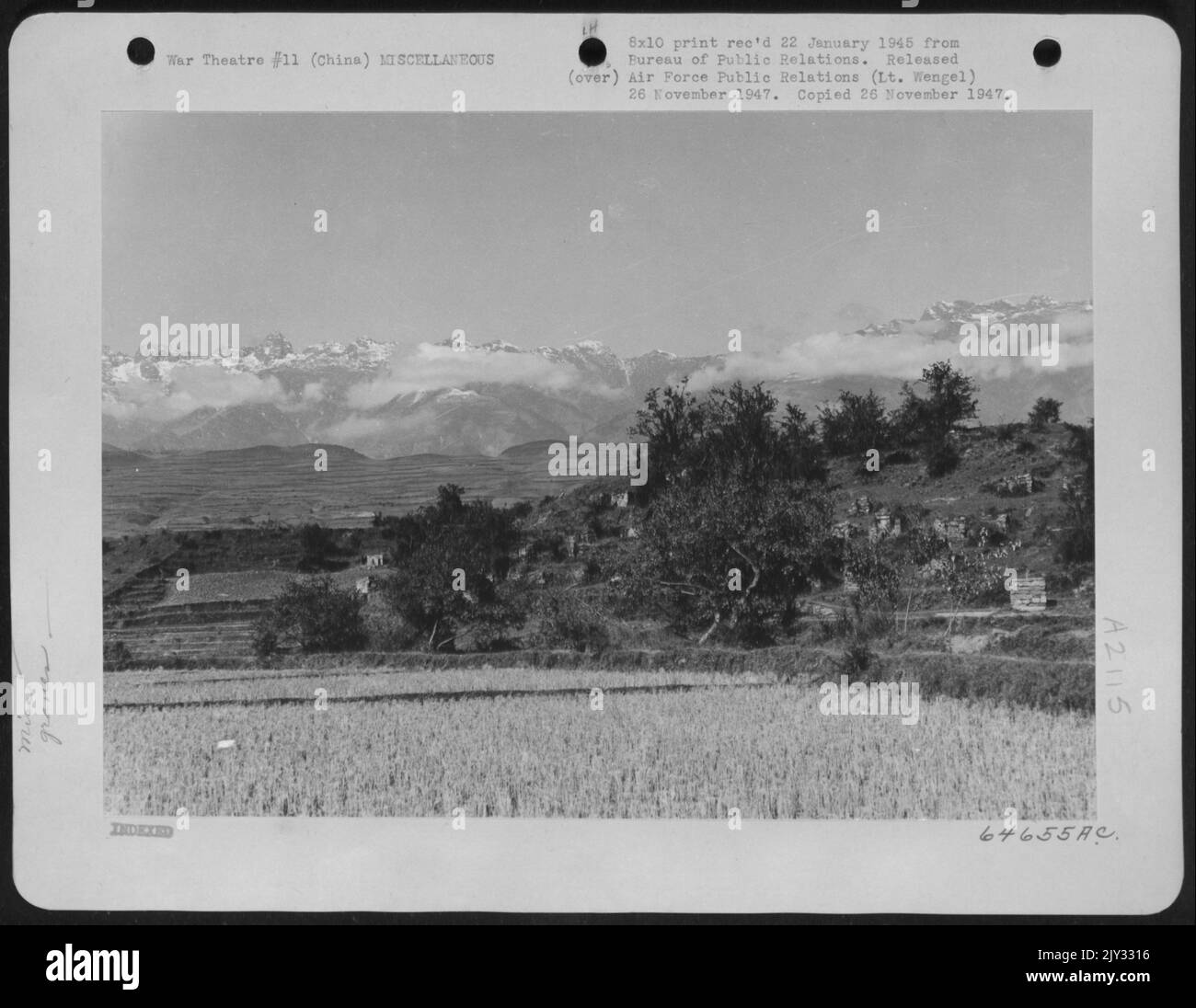 Burial Site West Of Yuehsi, China. Three Types Of Graves Including Ones