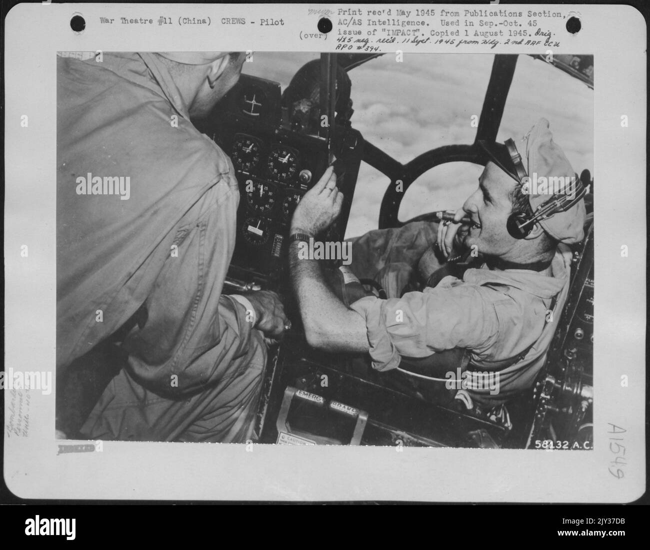 Capt. Jack C. Ledford (Zanesville, Ohio), Pilot And 2Nd Lt. William L