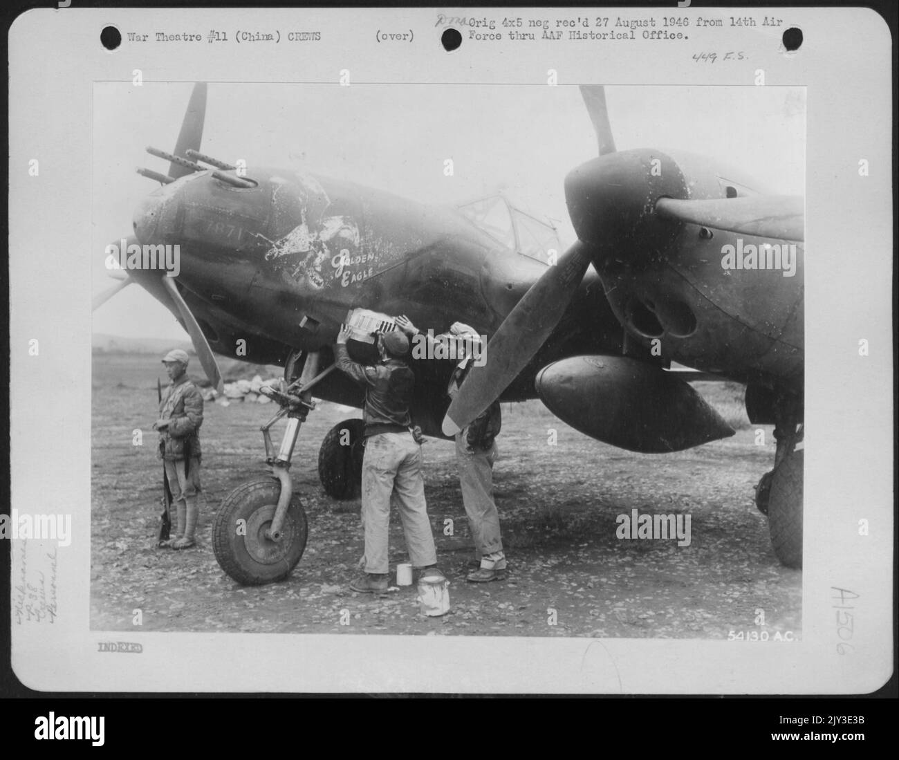 The Lockheed P-38 "THE GOLDEN EAGLE" has been doing things to the