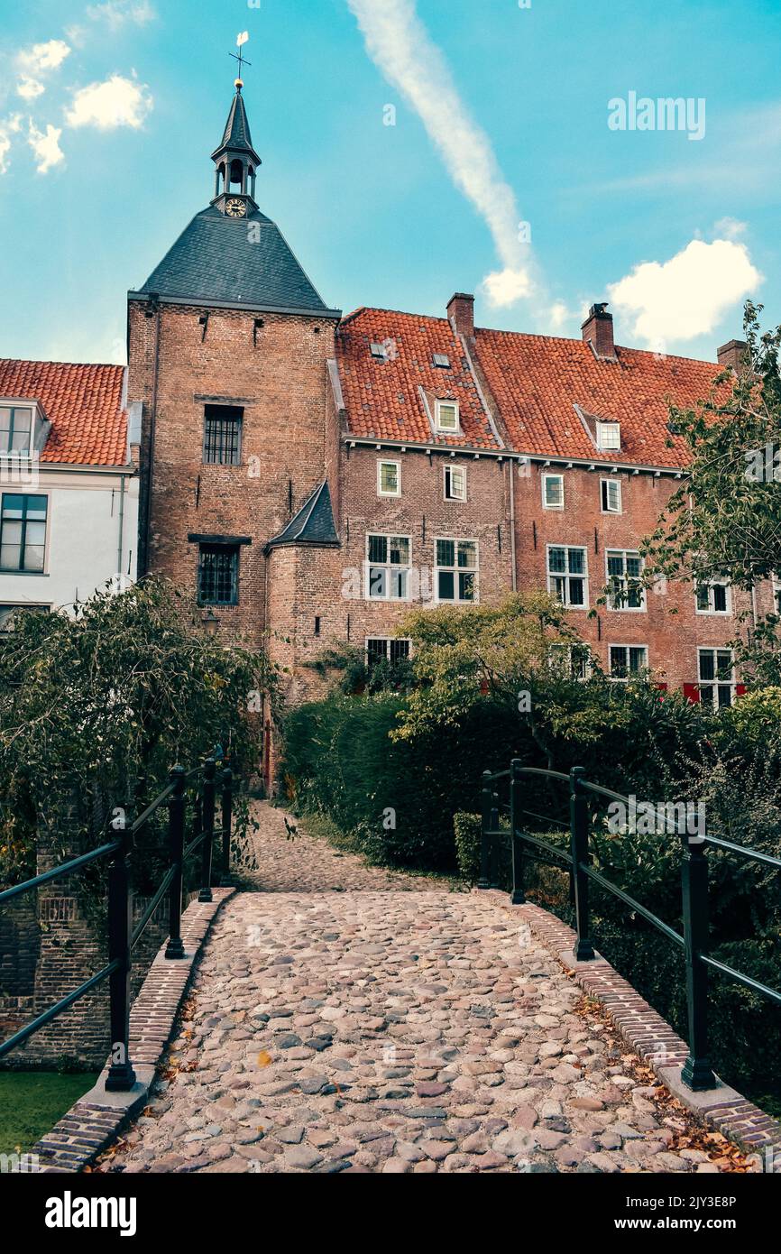 Amersfoort's historic center in summer Stock Photo