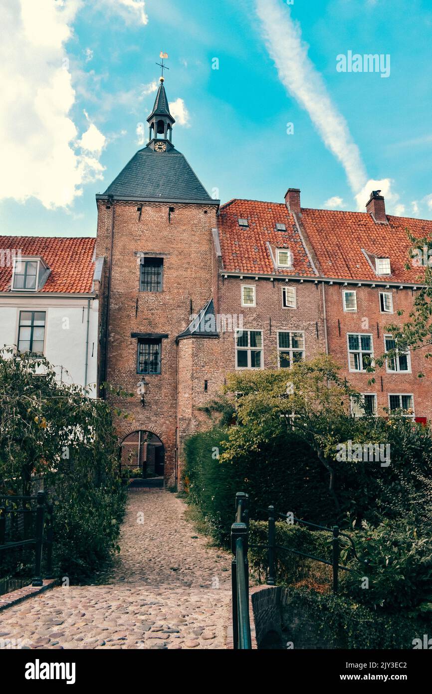 Amersfoort's historic center in summer Stock Photo