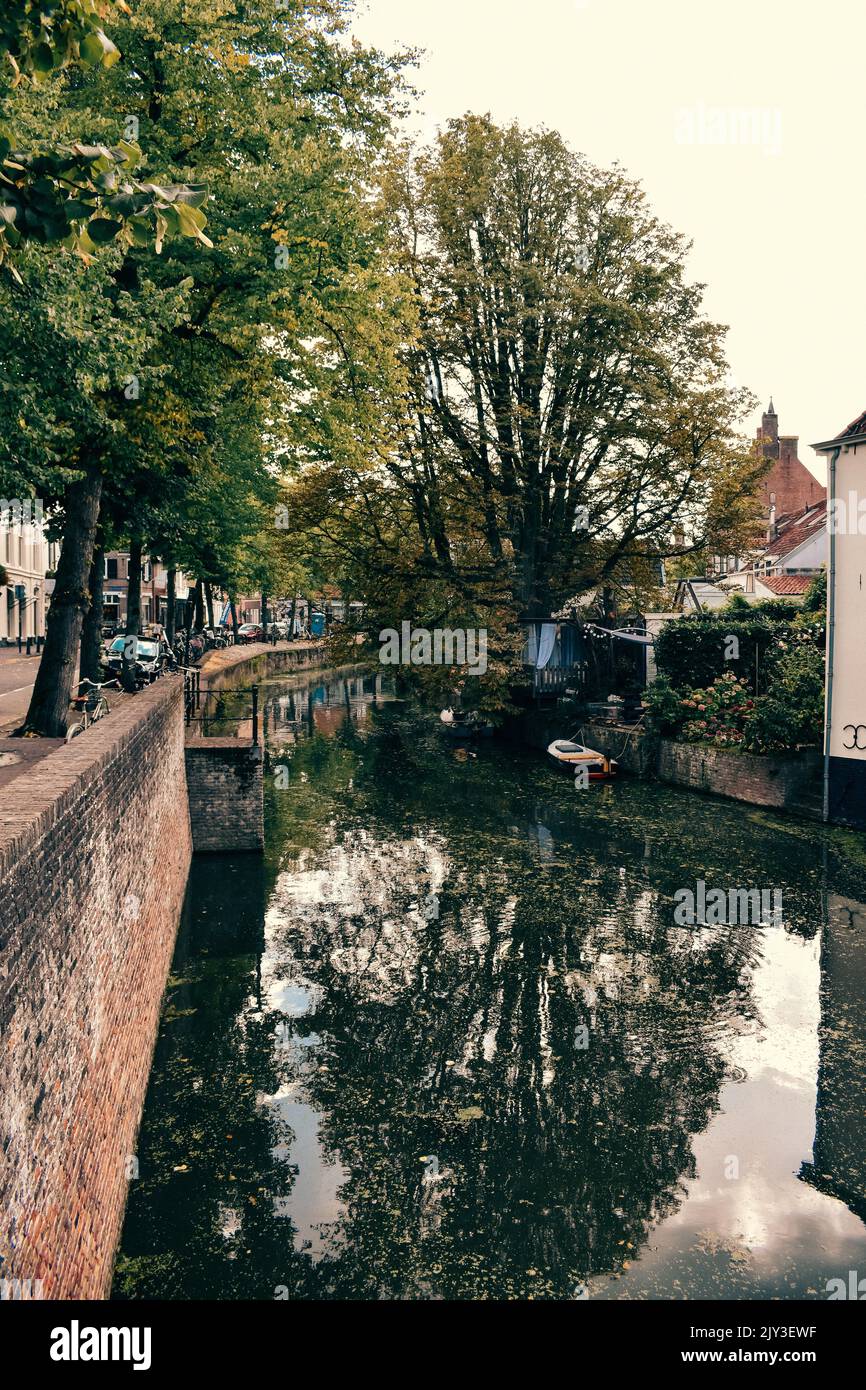 Amersfoort's historic center in summer Stock Photo