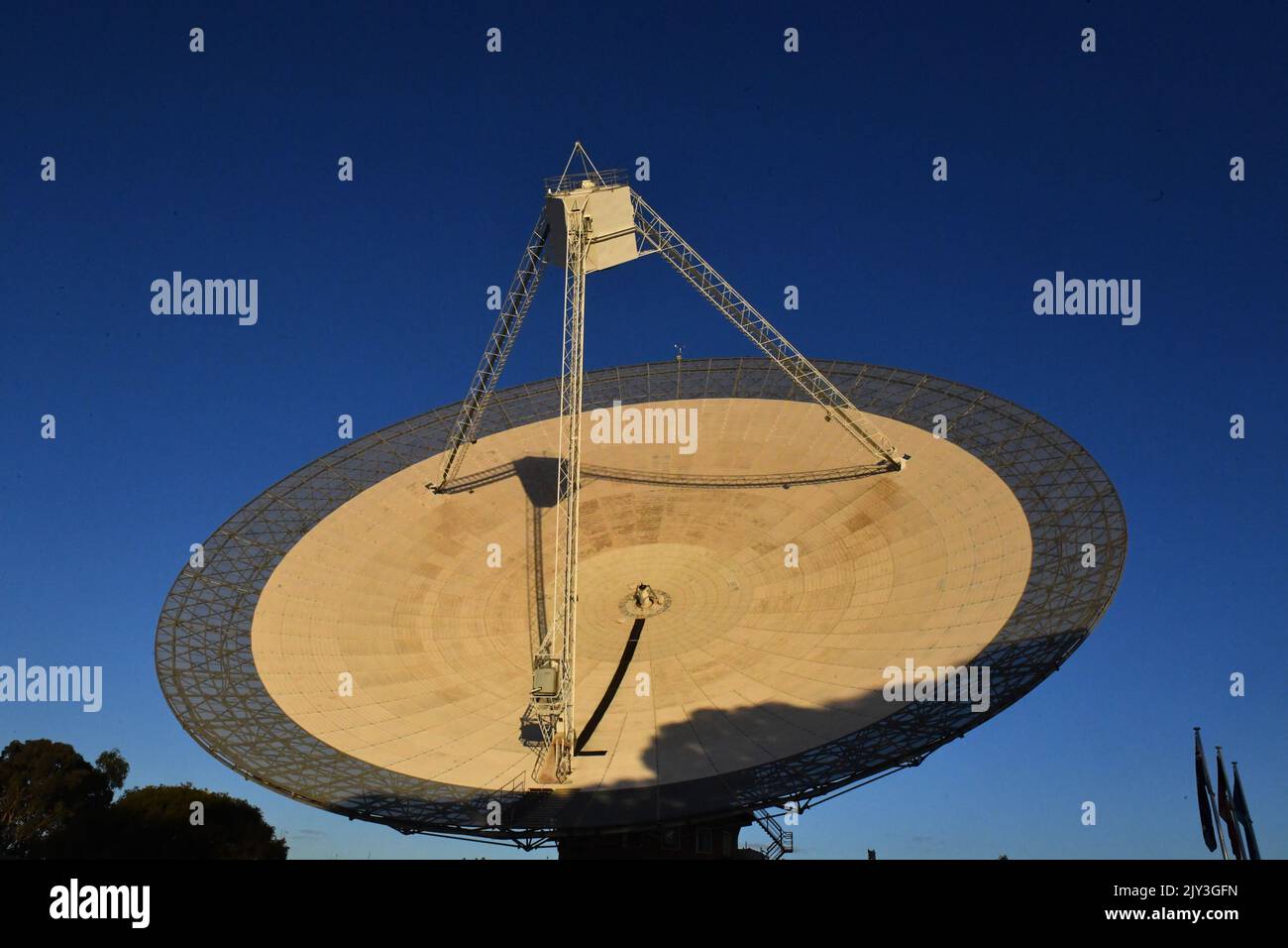 The CSIRO Parkes Observatory is seen ahead of the 50th anniversary of