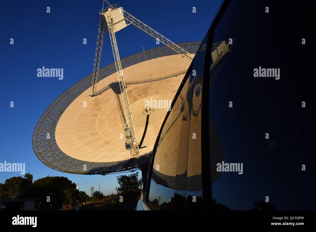 The CSIRO Parkes Observatory is seen ahead of the 50th anniversary of