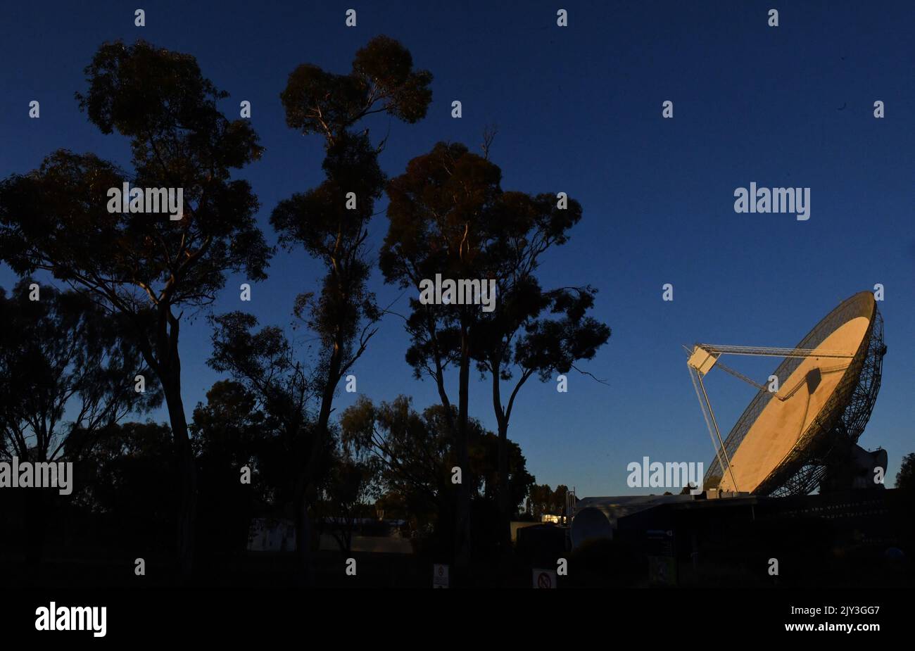 The CSIRO Parkes Observatory is seen ahead of the 50th anniversary of