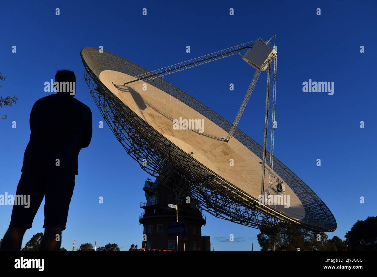 The CSIRO Parkes Observatory is seen ahead of the 50th anniversary of