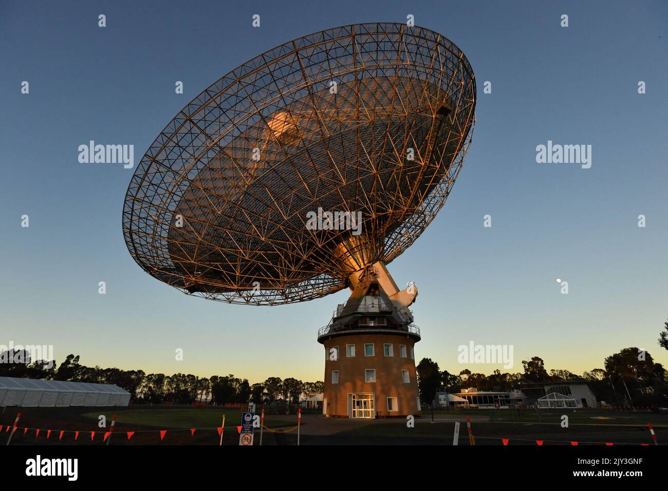 The CSIRO Parkes Observatory is seen ahead of the 50th anniversary of