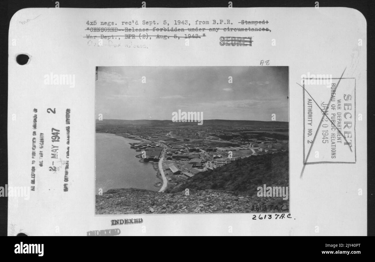 General Views Of Fort Pepperrell Stock Photo