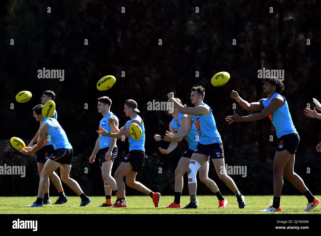 Gws Training GWS Giants training at the Giants WestConnex Centre training facility ...
