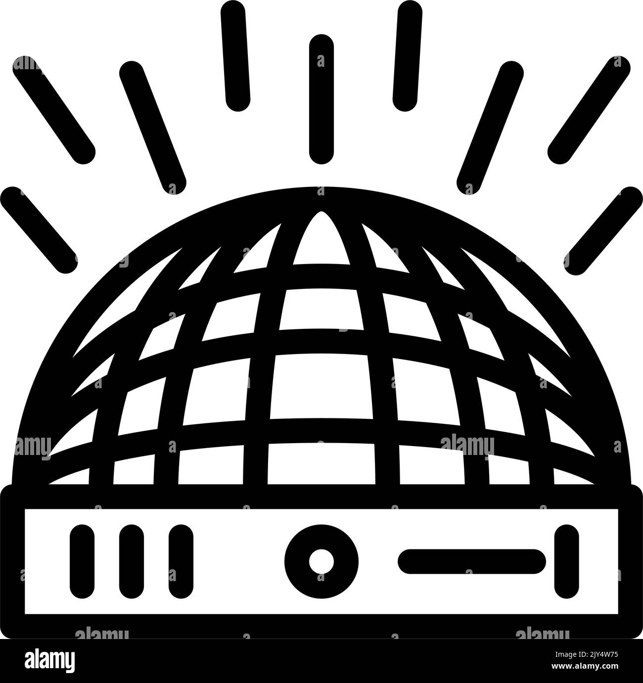 Children dance party outdoor Stock Vector Images Alamy