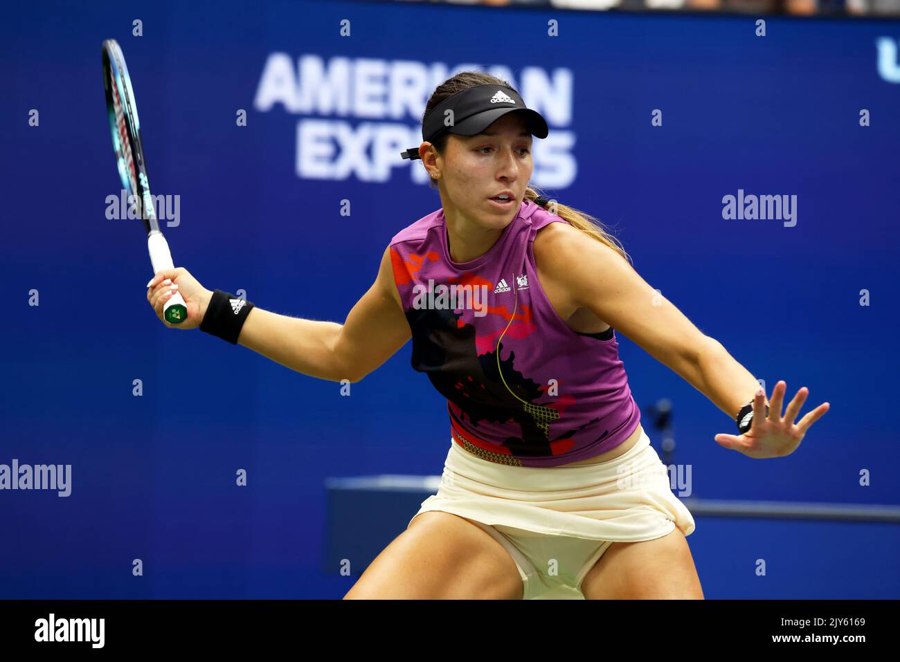 NEW YORK, NY - SEPTEMBER 5: Jessica Pegula of the United States during ...