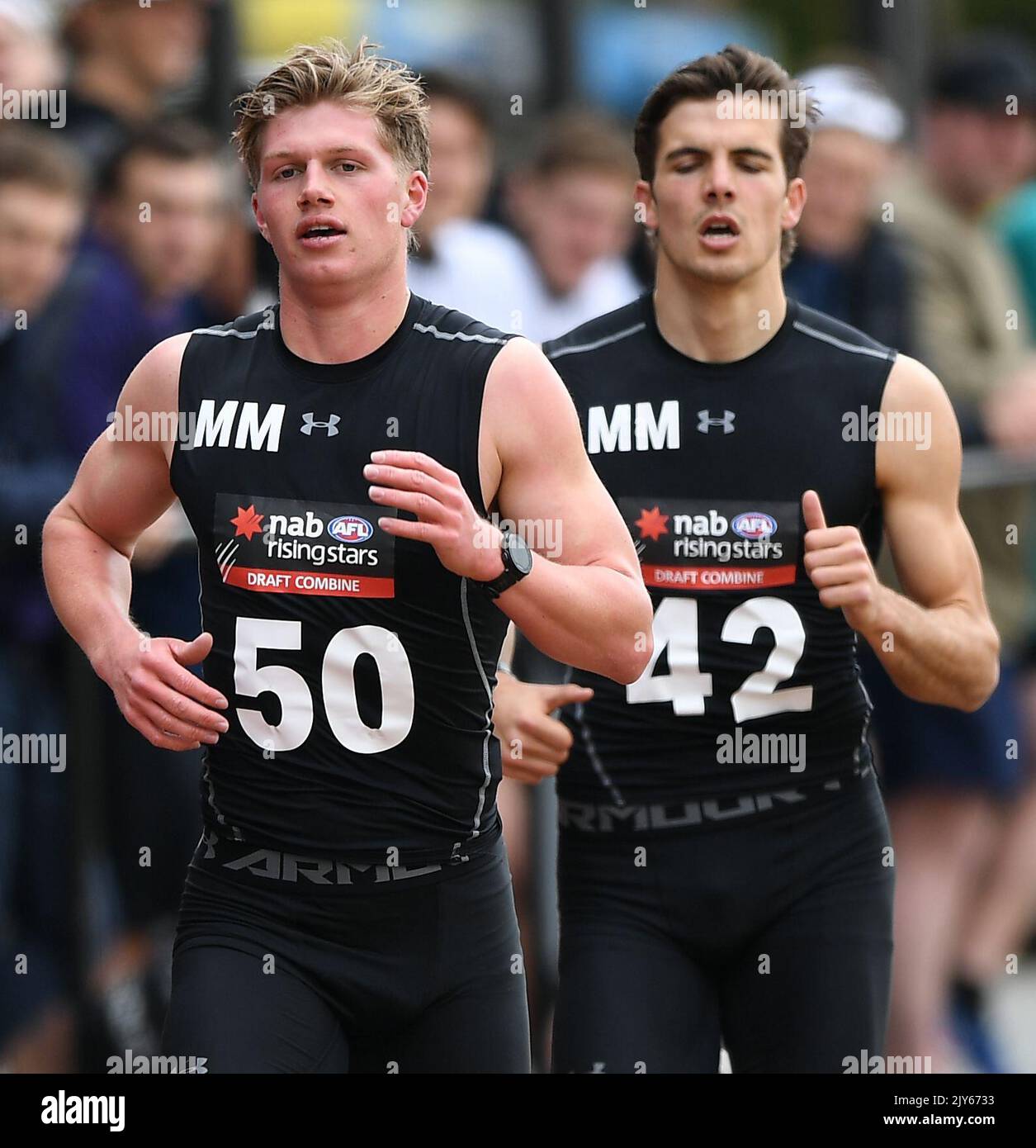 Winner Jay Rantall left And Runner up Finn McGinness Finish The 2km winner-jay-rantall-left-and-runner-up-finn-mcginness-finish-the-2km