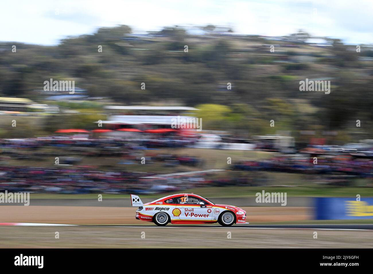 shell v-power racing team scott mclaughlin 'back to... Scott McLaughlin in the Shell V-Power Racing Team Ford during the 2019 ...