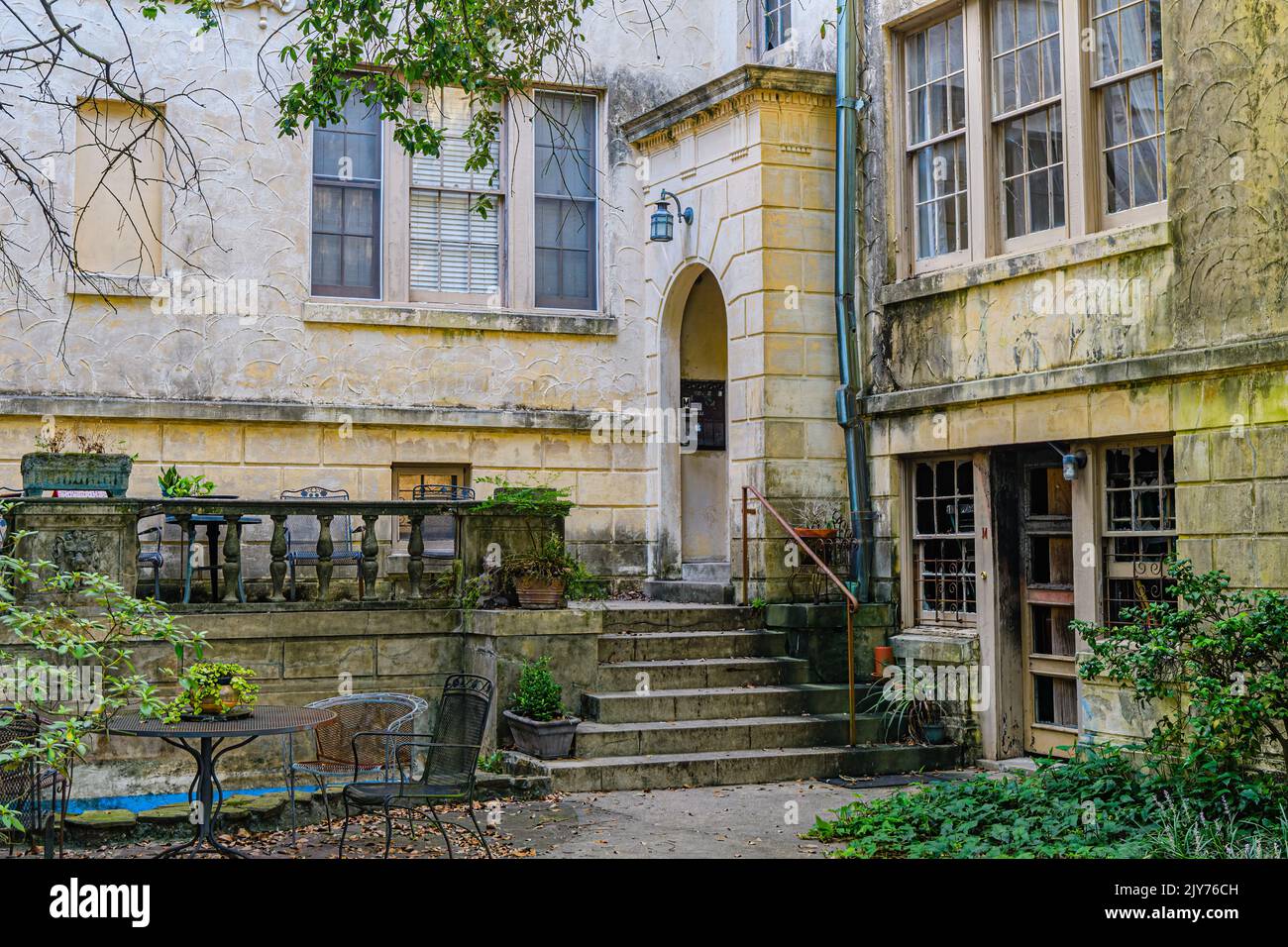 NEW ORLEANS, LA, USA JULY 21, 2020 Apartment building in the