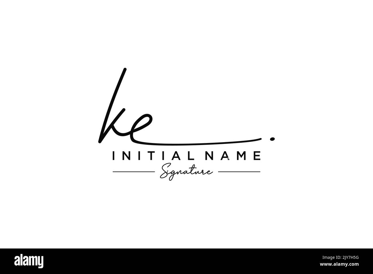 Keke Handwrite Ke signature Stock Vector Images - Alamy
