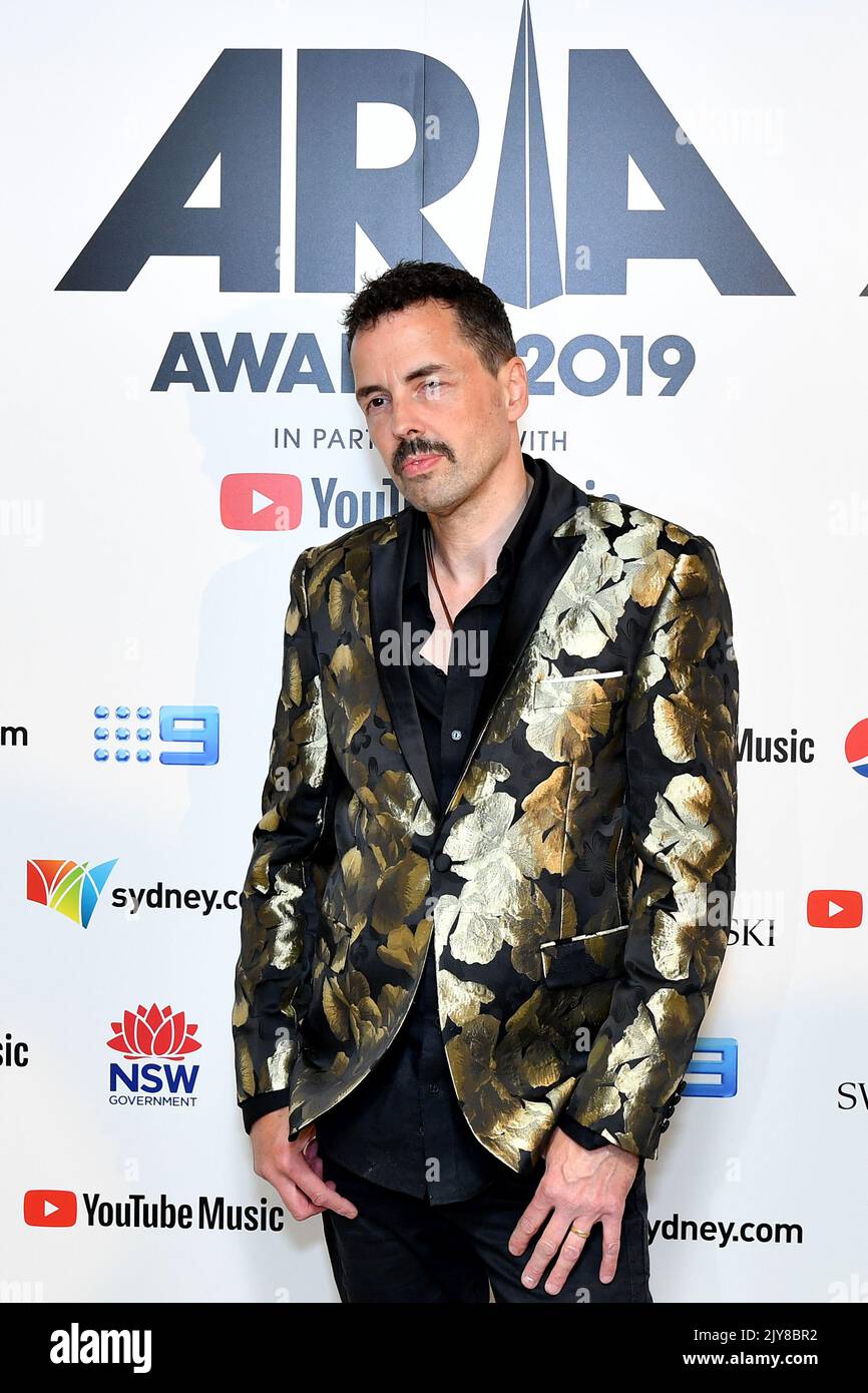 Andy Van poses for a photograph in the awards room during the 33rd ...